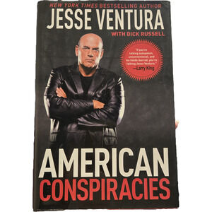 American Conspiracies Jesse Ventura JAN MICKELSON COPY w/ ORIGINAL PACKING SLIP